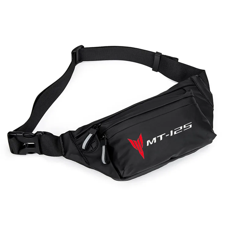 Per Yamaha Mt125 Mt 125 Logo Uomo Marsupio Cintura Hip Bum Borsa Posteriore Inclinata Borsa Petto Uomo Moto Equitazione Borsa Antifurto