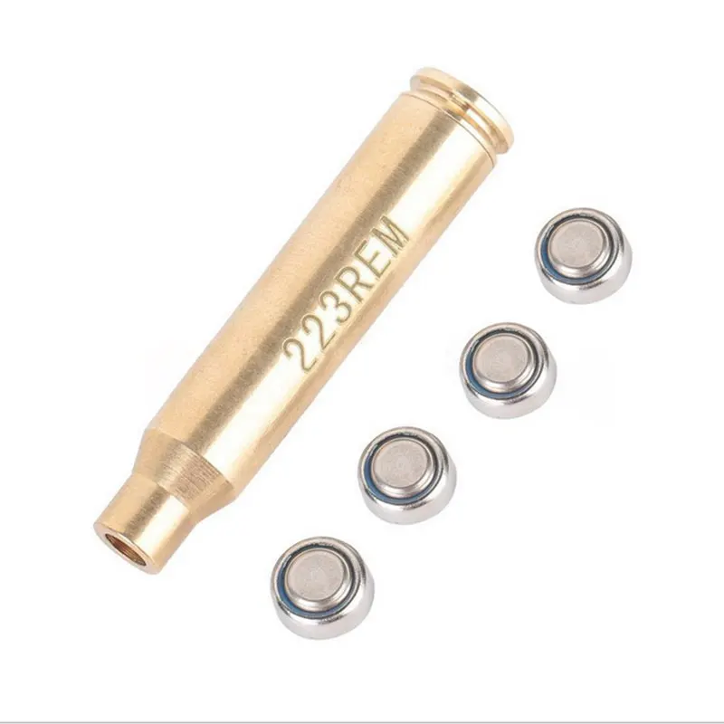 Tactical Red Laser Bore Sighter Cartridge Boresighter for 12GA 20GA .223 .308 7.62 9mm Caliber Red Dot Laser Trainer Bore Sight laser sight red dot laser sight laser bore sight