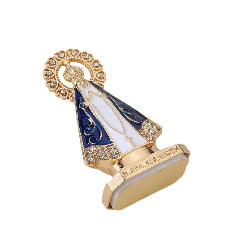 Zinc Alloy Cross Figurine 5