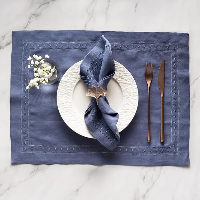 Linen Dinner Napkins Set 3