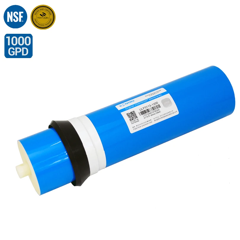 Membrana RO 1000 GPD RO Membrana ULP3113-1000 Para Osmose Reversa Substituição Do Filtro De Água