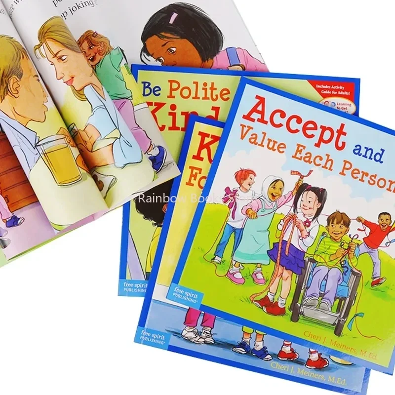 15Books Learning to Get Along Children Educational English Picture