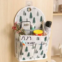 Wall Mounted Wardrobe Organizer Sundries Storage Bag Jewelry Hanging Wall Pouch Hang Cosmetics Toys Organizer Bathroom Wash Bag 1