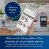 SE700 Sewing & Embroidery Machine, 103 Built-in Stitches, Computerized, 4" x 4" Hoop Area, 3.7" Touchscreen Display, USA 6