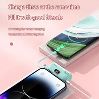 30000mAh Capsule Power Bank Fast Charging Portable Mobile Power Supply Emergency Mini External Battery For Type-C iPhone Android - Image 3