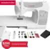 Computerized Sewing & Quilting Machine with Extension Table & Accessory Kit 180 Stitch Applications LCD Screen 2