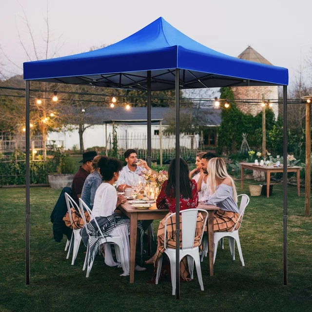 3M Canopy Top Cover Uv Csere Poliészter Kendő Kültéri Napsütött Tető Tartalék Rész A Kerti Bbq Parti Esküvői Kemping Napellenző - Image 2