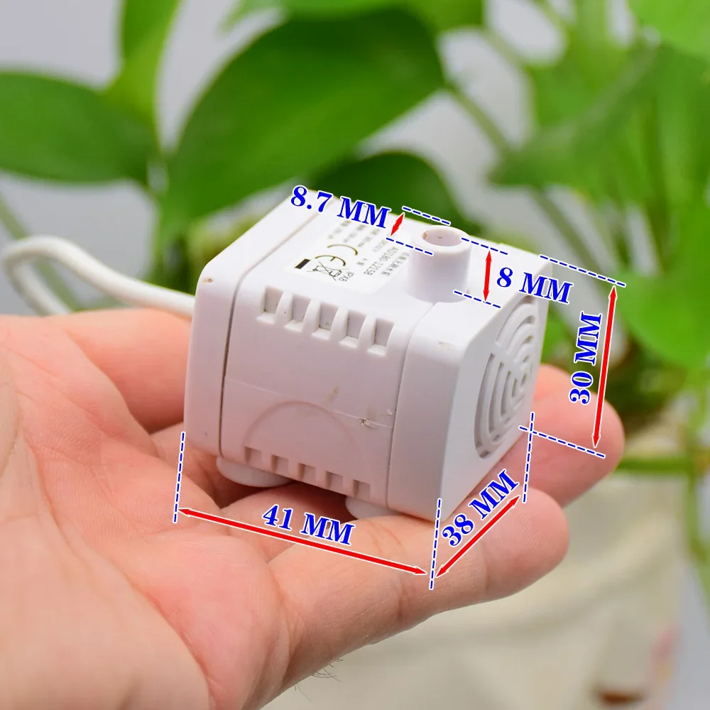 Pompa per acqua senza spazzole CHOYCLIT 12V 6W DC Pompa in ceramica