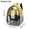 Cat Pet Carriers Dog pet backpacks portable transparent space capsules Soft Side Backpack  Travel Bags Outgoing cat supplies 6