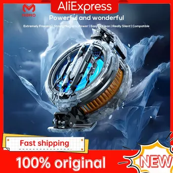 Ventola di Raffreddamento Magnetica MEMO CX07, Radiatore per Smartphone, Dissipatore di Calore per Giochi PUBG, Clip Posteriore per Raffreddamento