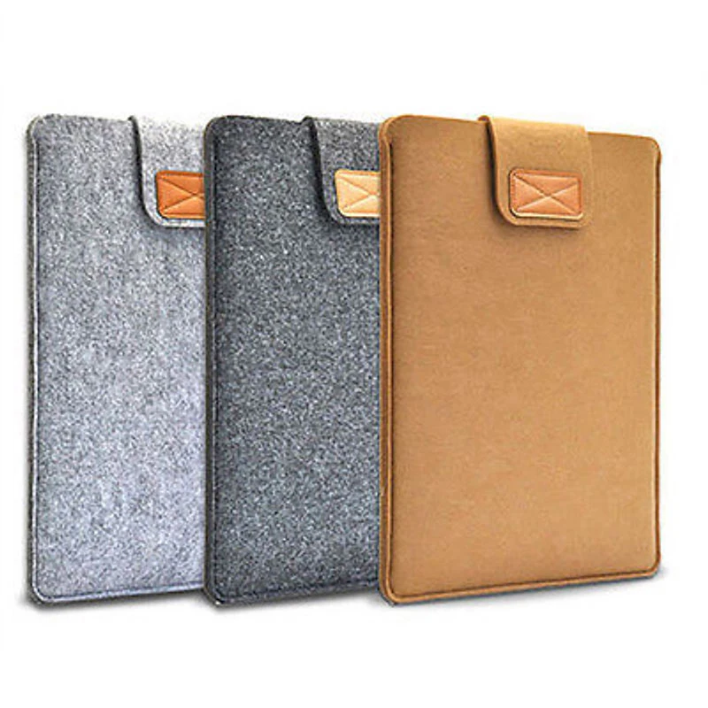 Anti-Scratch Felt Protector Bag Laptop Bag Tablet Protection Case Pouch Light Sleeve For Macbook Air Pro 11 13 15 Inch PC Laptop