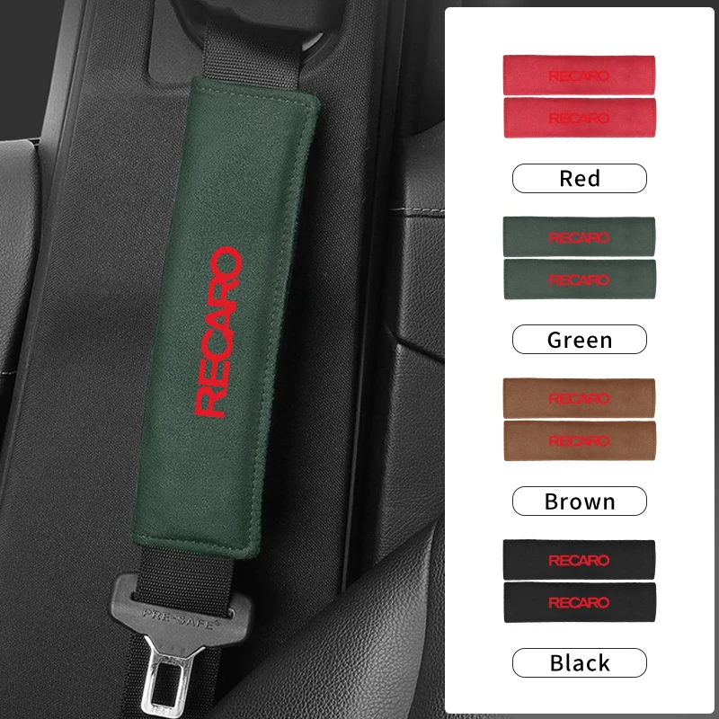 2 Pezzi Accessori Per Auto Protezione Per Spalline Per Cintura Di Sicurezza Per Recaro Racing Elegante