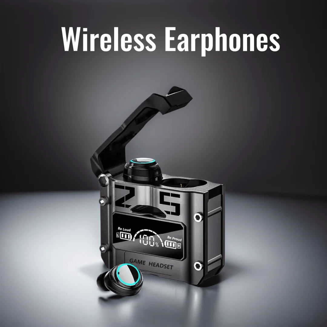Wireless Bluetooth Headphones Earbuds Noise Reduction Stereo