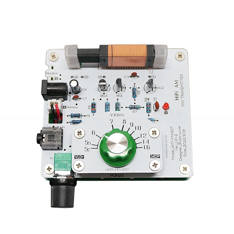 Optimistisch Sicilië sturen AMT-MW207 Gemonteerd 525 ~ 1605Khz Middengolf Am Radio Zender Am Bron -  AliExpress