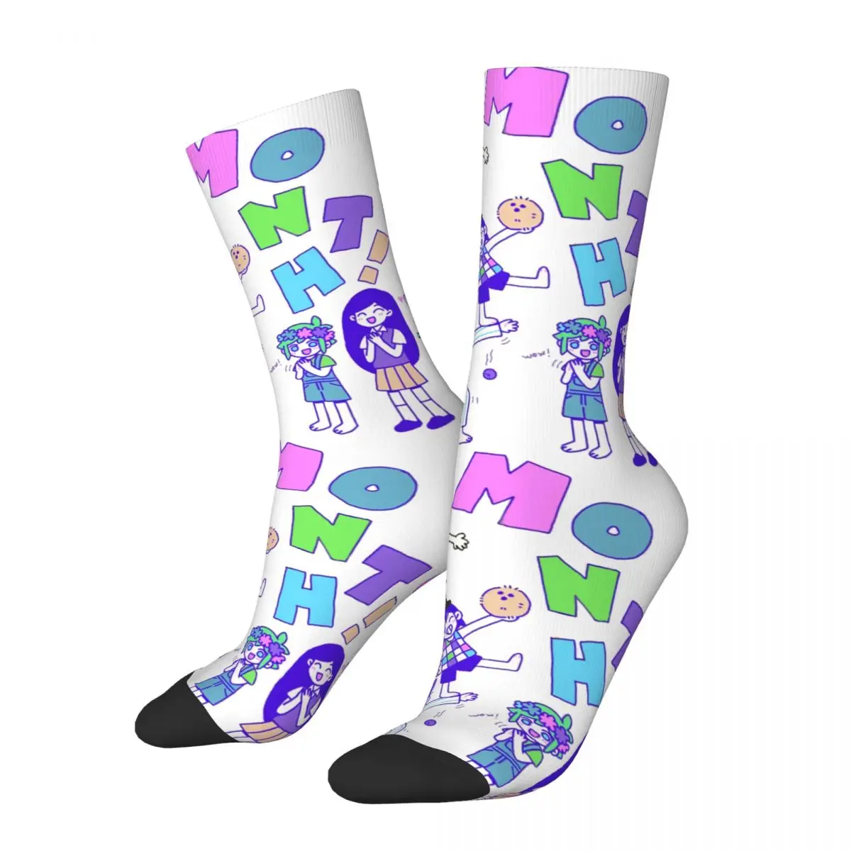 Funny Sock for Men Kel Aubrey And Hero Essential Hip Hop Harajuku Omori  Babo Game Happy Quality Pattern Printed Boys Crew Sock - AliExpress