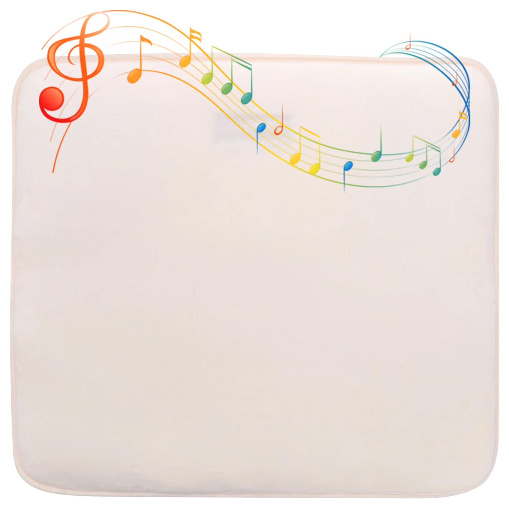 Alarm Clock Stand on Pressure Sensitive Battery Smart Alarm Clock Mat Floor Rug LED Time 3