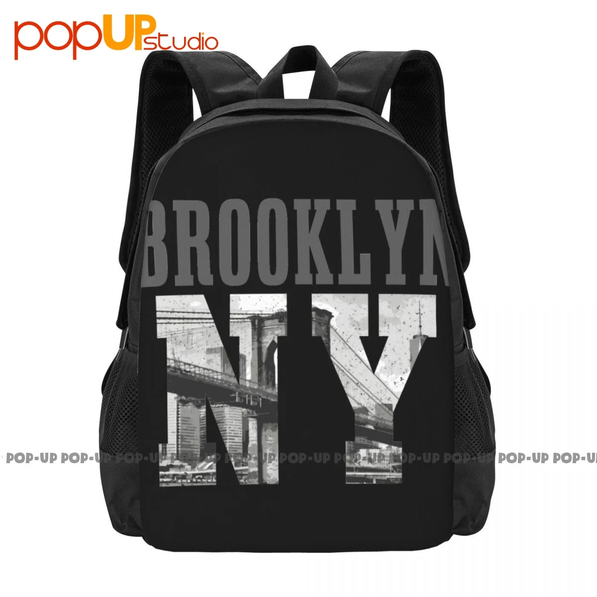 Brooklyn Large Logo Backpack