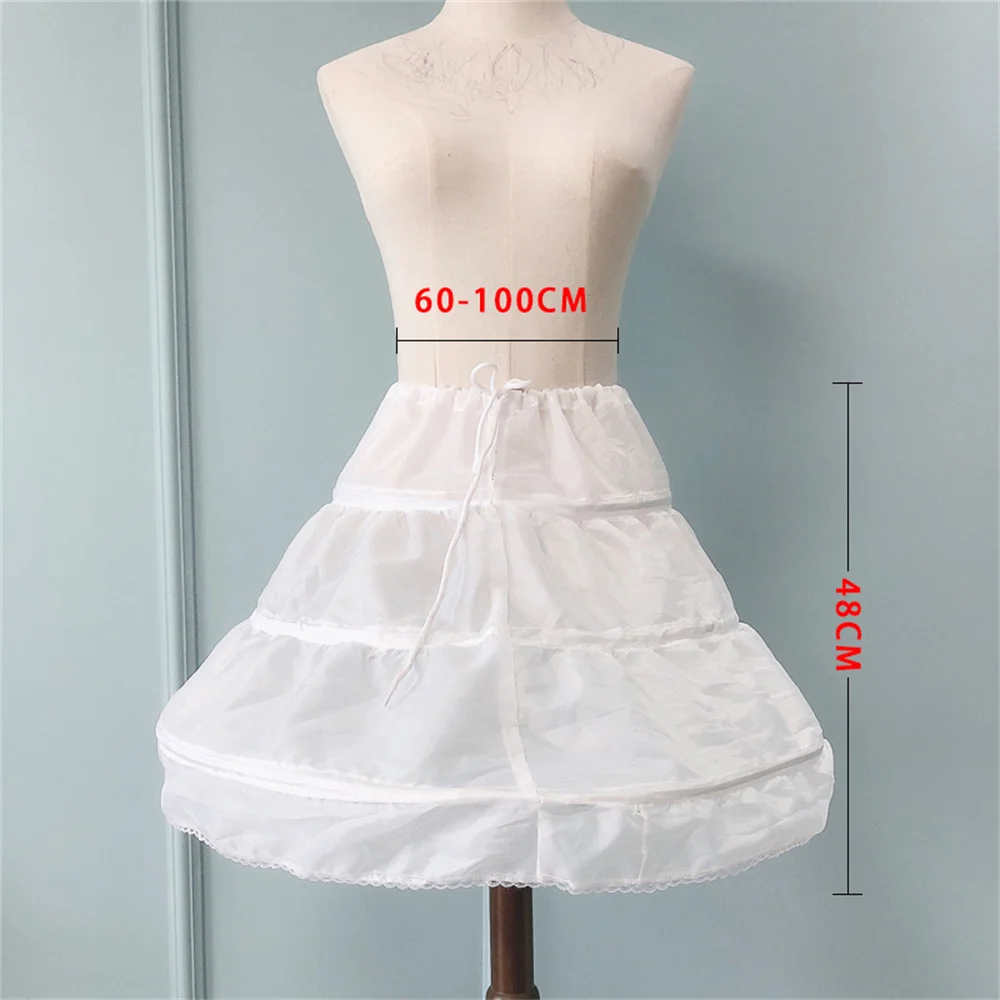 3 Hoops A-line Petticoat Crinoline Slip Underskirt For Ball Gown Wedding Dress petticoat skirt,petticoat underskirt,wedding underskirt,lolita petticoat,flower girl underskirt,wedding petticoat