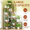 Plant Stand Indoor Outdoor, 14 Tier Large Corner Plant Stand Tall Plant Shelf Rack Flower Stand For Multiple Plants 3