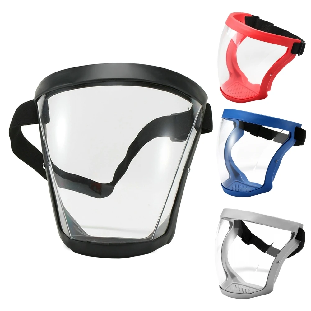

Face Shield Eyeshield Dust Cover Transparent Moto Cycling Windproof Mask Full Face Dust Proof Anti-Wind Welding Safety Glasses