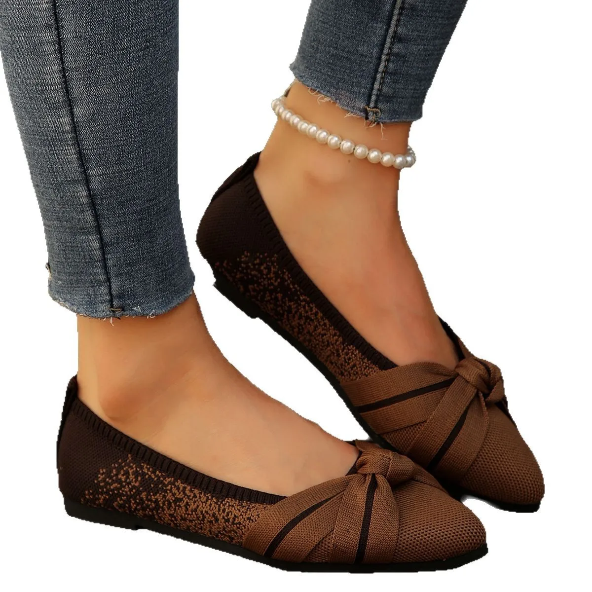 Women Flats Fashion Footwear Flat Shoes Slip On Women's Shoes Retro Sneakers Shoes For Women 2025 Soft Chaussure Femme Plus Size - 6