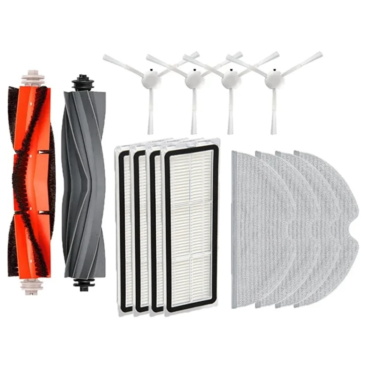 

For Bot D10S / D10S Pro Robot Vacuum Cleaner Roller Main Side Brush Hepa Filter Mop Pad Spare Parts