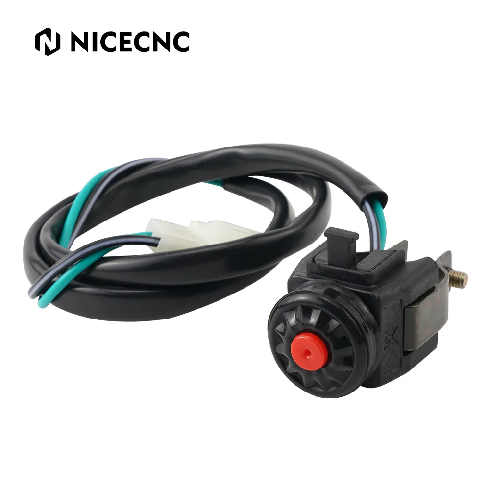 

NICENC Motocross Handlebar Horn Starter Kill Stop Switch On Off Button For KTM Husqvarna YAMAHA KAWASAKI SUZUKI GASGAS Black