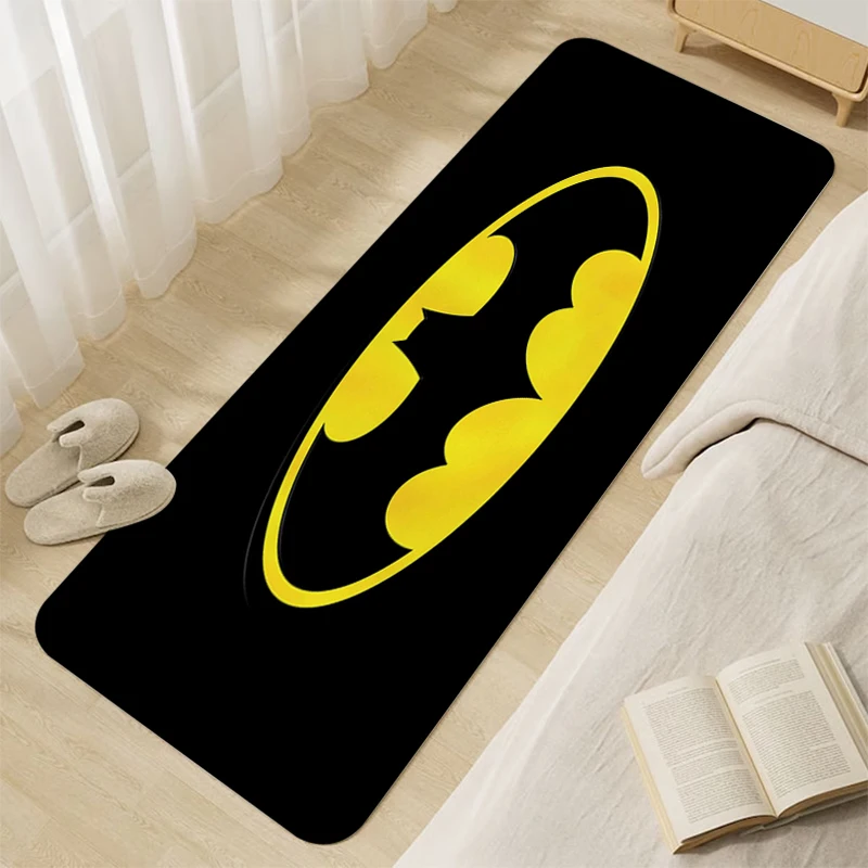 

Bath Mat Rug for Bedroom B-Batmans Carpet Doormat Entrance Door Kitchen Accessories Room Rugs Useful Things for Home Decorations