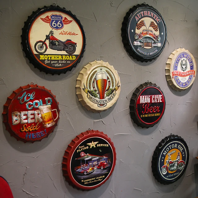Top more than 79 beer cap wall decor latest vova.edu.vn
