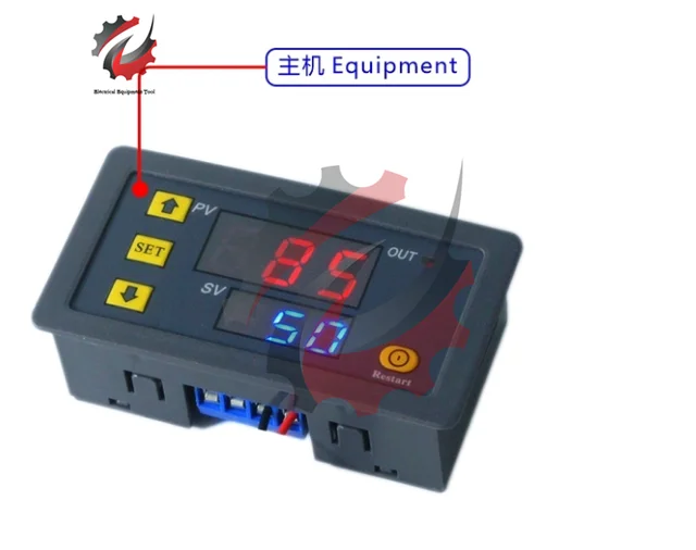T3230 110V 220V 12/24V Digital Time Delay Relay LED Display Cycle Timer ...