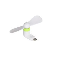 1PC créatif Mini Portable Micro USB ventilateur 5v 1w téléphone Portable USB Gadget ventilateur testeur pour type-c Type C téléphone Portable refroidisseur accessoire 4