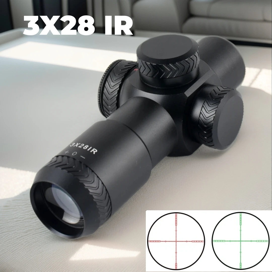 

Tactical Crossbow Scope Red Green Reticle Airsoft Riflescope Outdoor Sport Hunting Optics Shooting Glock Gun Rifle Sight 3X2