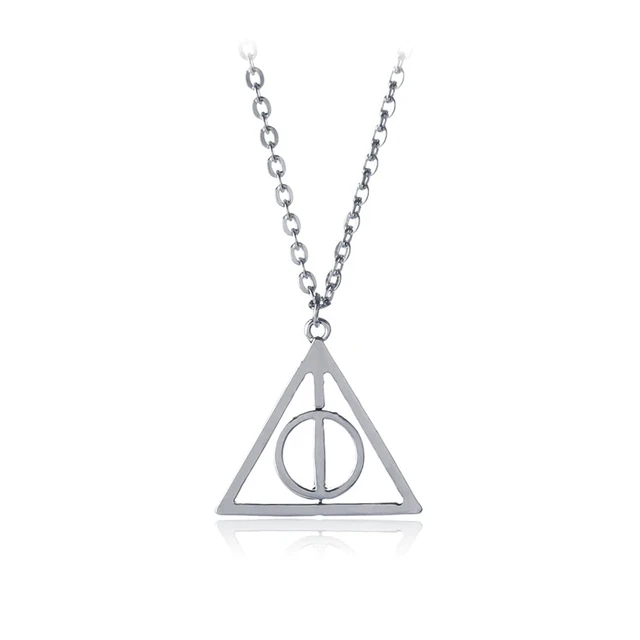 Buy Harry Potter - Deathly Hallows Necklace (Gold) Online Australia —  Minitopia