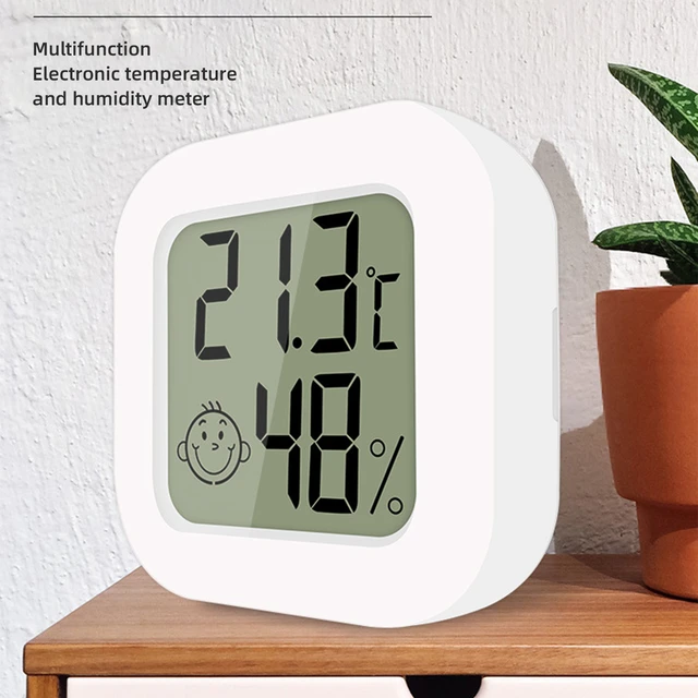 Digital Hygrometer Indoor Thermometer Hd 3.5inch Large Lcd Screen,  Thermometer For Home,room Temperature Humidity Meter - Moisture Meters -  AliExpress