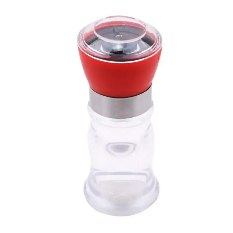 Salt And Pepper Grinder Nut Spice Grinder Herb Spice Grinder Salt And Pepper Mill Manual Food Grinders Spice Jar Containers Kitchen Gadgets Spice Bottles Glass Household Cooking Tool