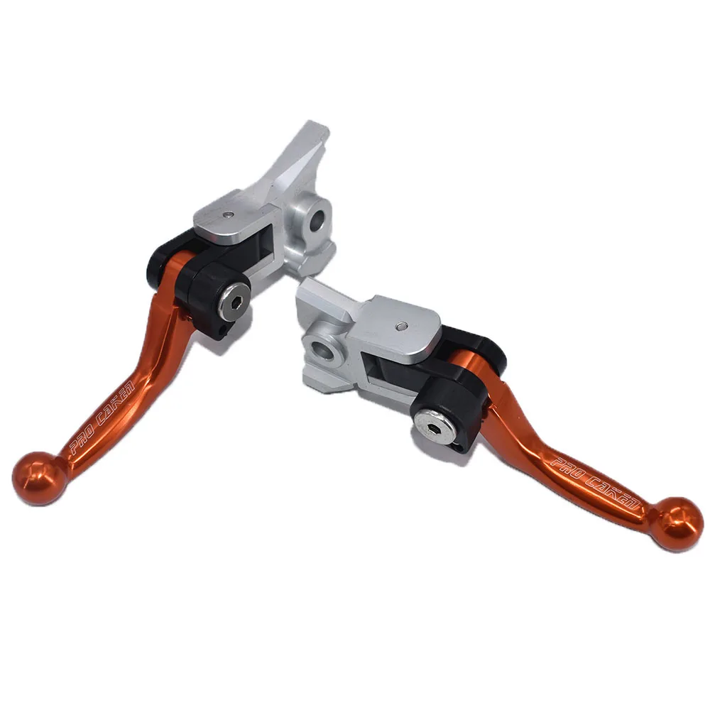 4 Directions Foldable Pivot Brake Clutch Lever For EXC EXCF EXCR XC XCF XCW XCFW SX SXF SIX DAYS Dirt Bike Motocross Enduro