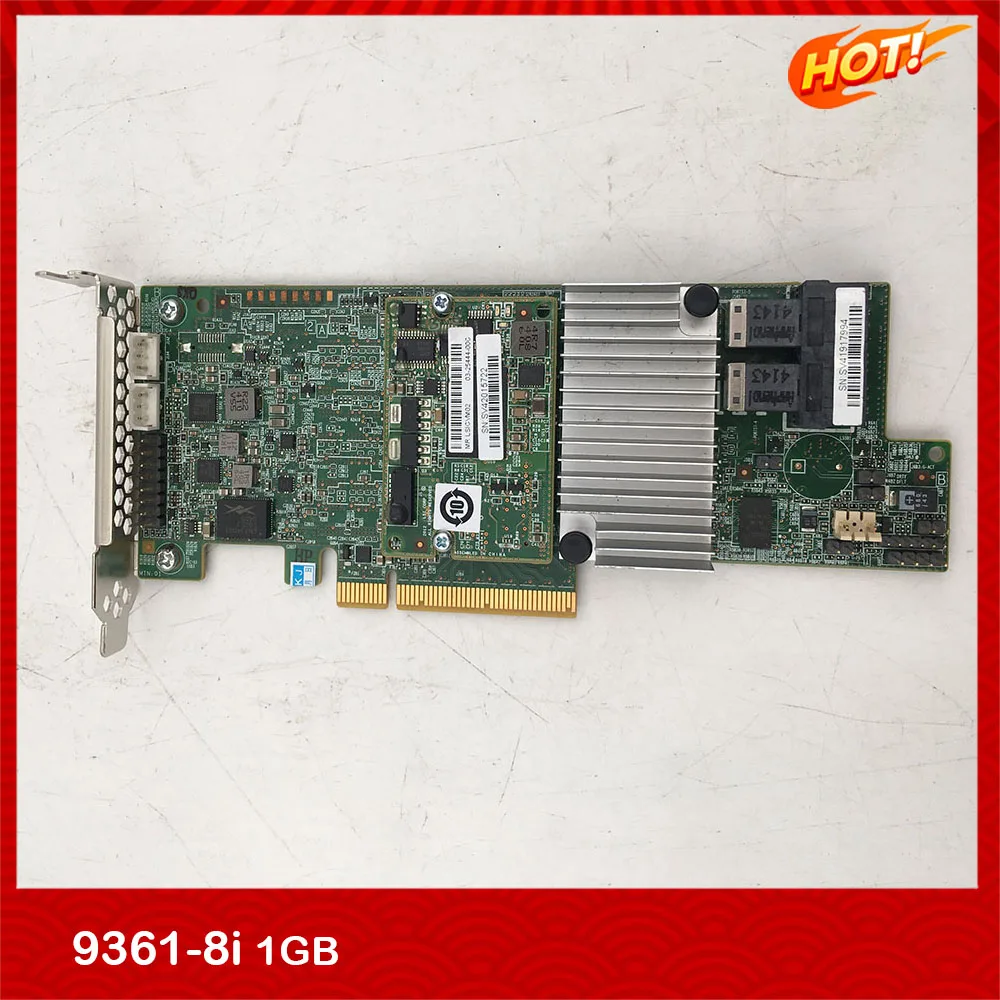 For Lsi Megaraid 93618i 1gb Raid Pcie Controller 12gb/s Sas/sata