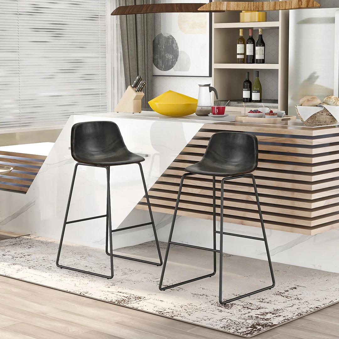 

Modern Dining Chairs Metal Vintage Counter Height Stools High Bar Chairs