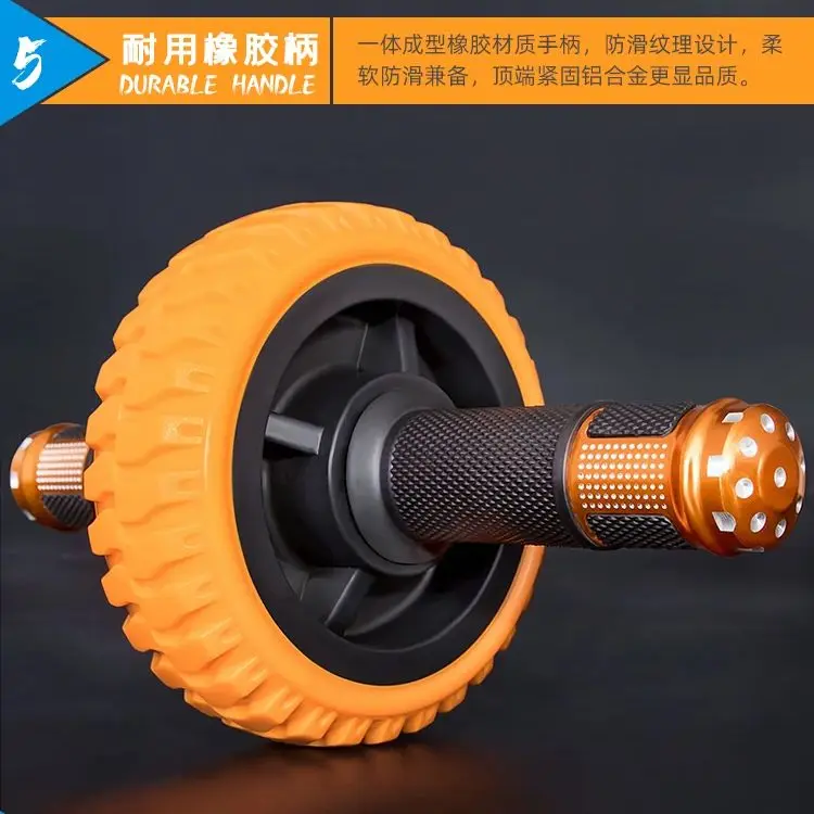 Single Wheel Abdominal Wheel Bearing Abdominal Muscle Men's Muscle Training Skinny Belly Vest Line Home Fitness