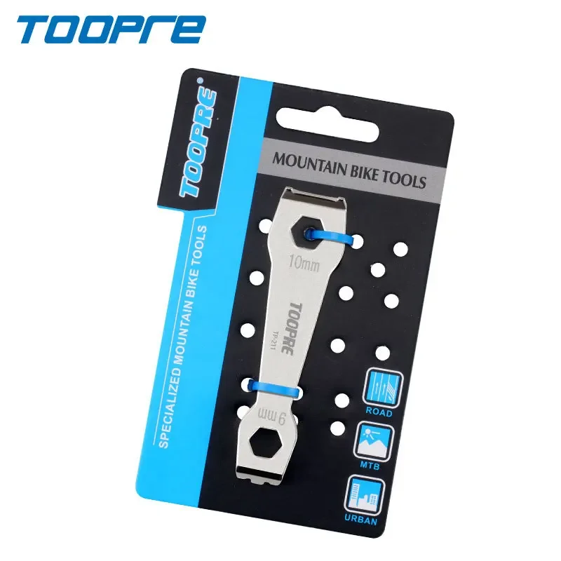 

TOOPRE TP-211 Mountain Bike Chainwheel Peg Spanner Iamok Chainring Nut Bolt Wrench Bicycle Repair Tools