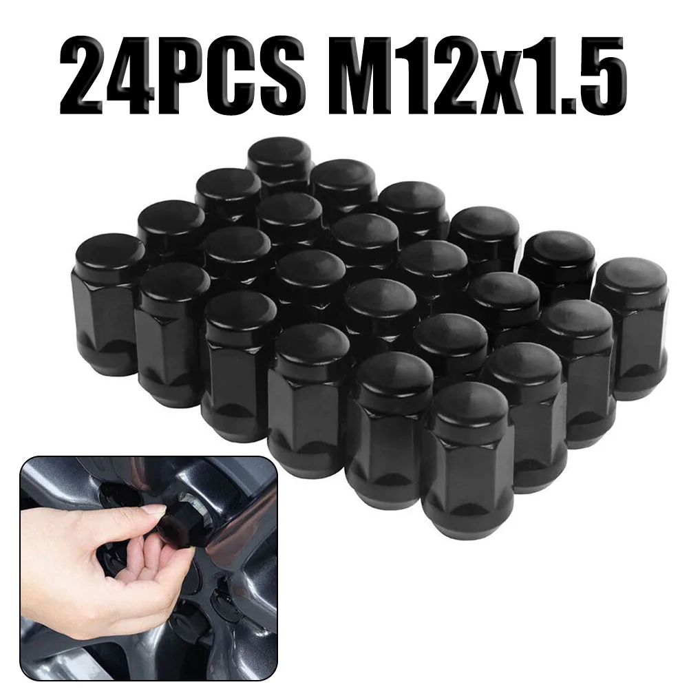 

24 шт., автомобильные гайки с закрытым концом, m12x1, 5