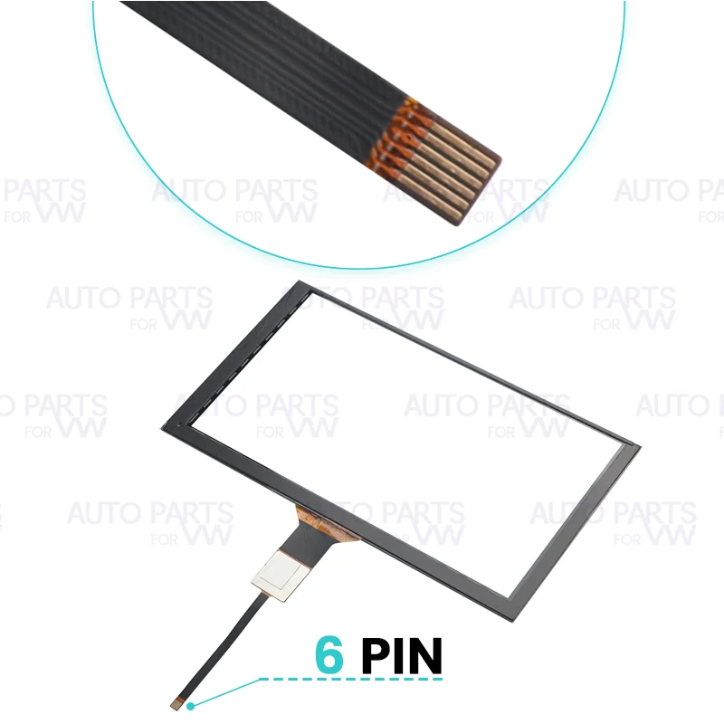 پ ȵ̵ ڵ  ü ǰ, 6.2 ġ 6   Ÿ ġ ũ QT-JX70010-FPC JR-005-GT911
