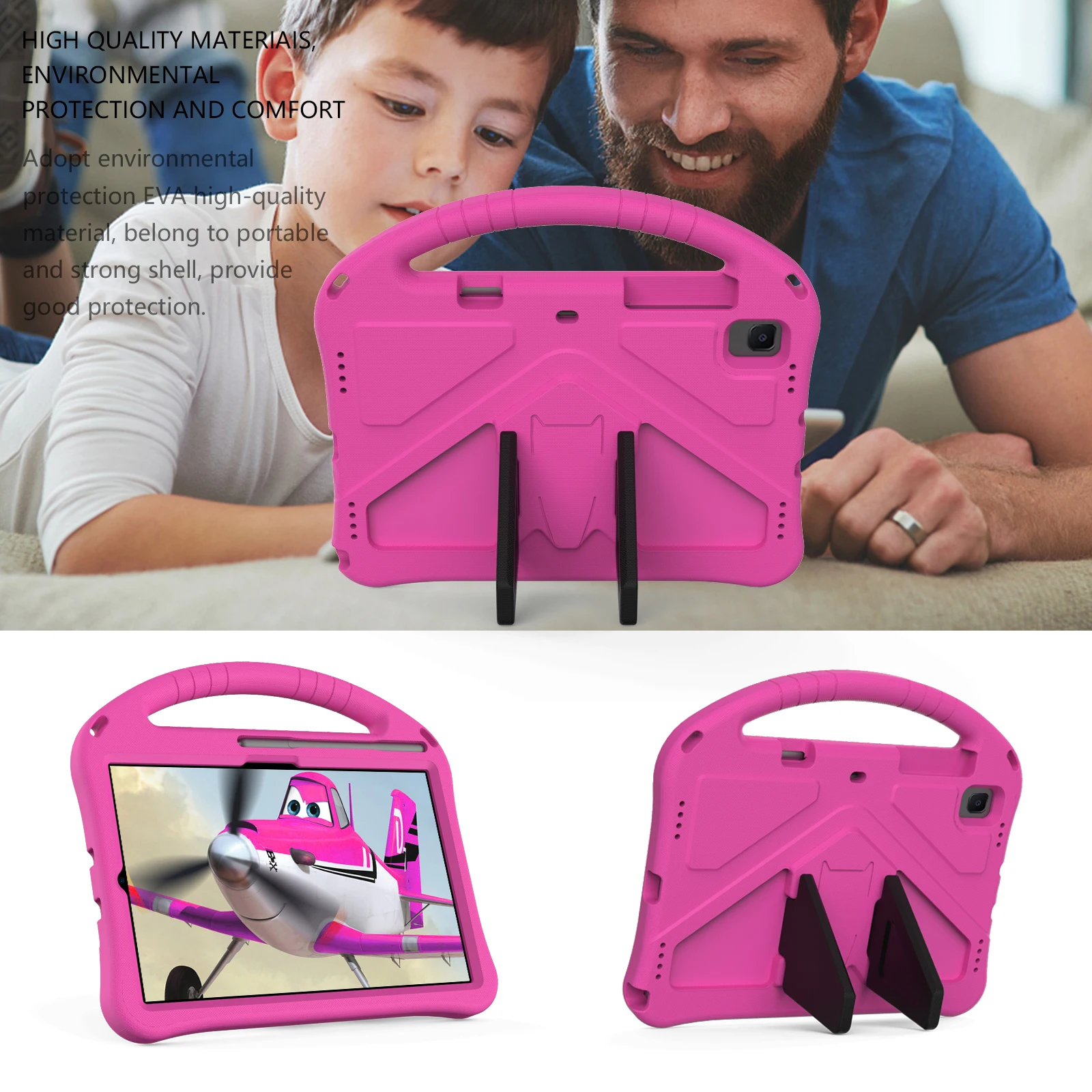 Children's Protective Tablet Case with Stand - Durable and Fun Cover