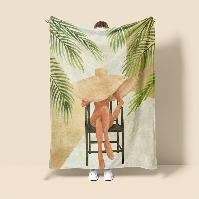 2025 new arrival blanket for bedroom and living room, soft and comfortable blanket, light home decoration Gift150cmx200cm 4