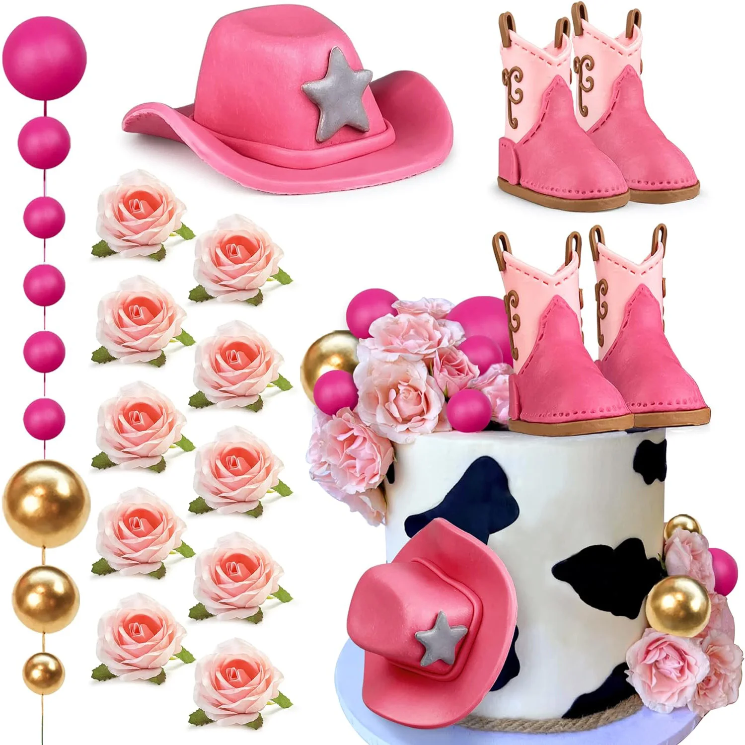 22pcs pink
