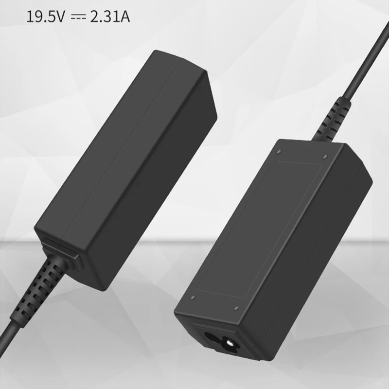 HP 인터페이스용 노트북 충전기, 플래시 충전, 다중 보호 전원 어댑터, 45W, 19.5V2.31A