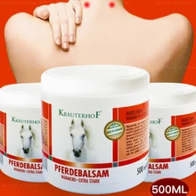 

Original Germany Krauterhof Pferdebalsam Heating Extra Stark Warming Massage Gel Horse Chestnut Balm Relax Calm Muscle 250/500g