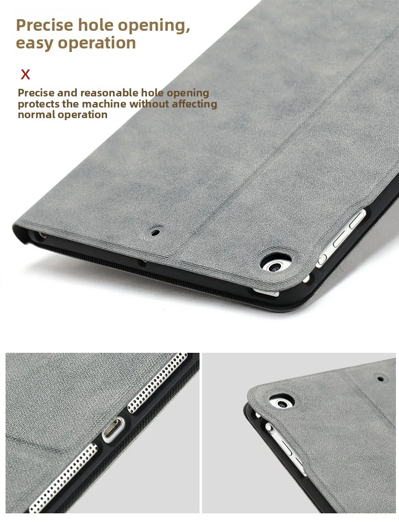 Geeignet für iPad 10.2 Hülle Air 3 4 5 Tablet 6 7 8 9 Gen Computer Mini 5 Ledertasche Pro 11 Cover – Detail 11