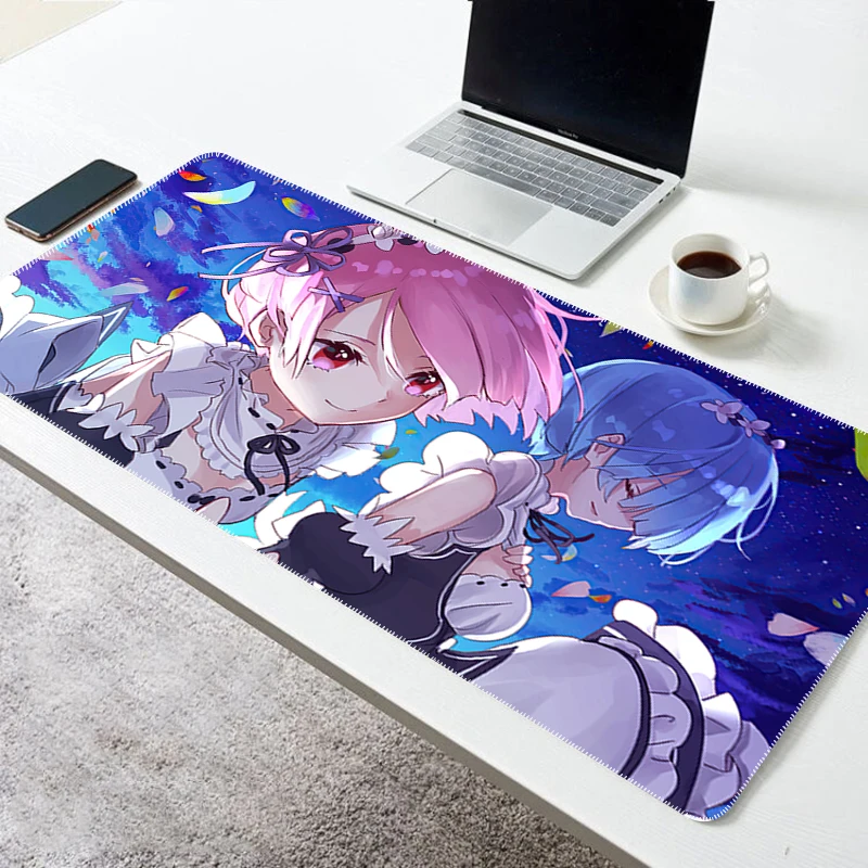 

Mouse Gaming Accessories ReLife in a Different World From Zero Desk Mat Gamer Keyboard Pad Computer Desks Mousepad Mats Mause Pc