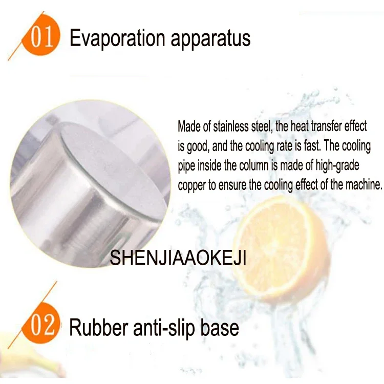 Description Picture 5 of itemCommercial Cold Drink Dispenser 30L Round Cylinder Juicer single cylinder beverage machine Spraying Juice container PL-130A 220V